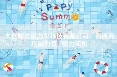 太仓顺达磁力泵科技有限公司：高温高压磁力泵 , 磁力风机