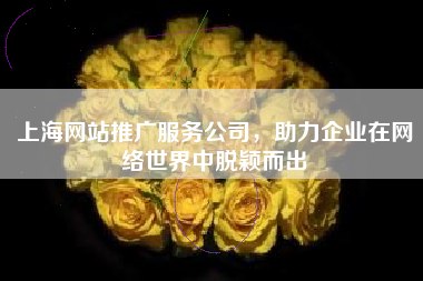 上海网站推广服务公司，助力企业在网络世界中脱颖而出